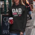 Dad 2024 Loading It's A Girl Baby Pregnancy Announcement Women Hoodie Funny Gifts