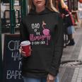 Dad Of B-Day Girl Flamazing Pink Flamingo Birthday Party Women Hoodie Unique Gifts
