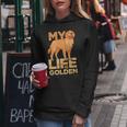Dog Pet Life Is Golden Retriever Funny Dog Owners Women Hoodie Unique Gifts