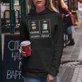 First Coffee Then Data Iam Earning A Break Teacher Coffee Women Hoodie Unique Gifts