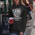 Fist Bump Being Dad Is An Honor Being Papa Is Priceless Women Hoodie Unique Gifts