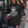 Funny Farrier Horseshoe Farrier Tools Horses Equine Shoeing Women Hoodie Unique Gifts