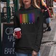 Gay Pride Funny Barcode Lgbtq Lesbian Transgender Rainbow Women Hoodie Personalized Gifts