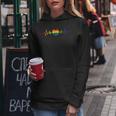 Gay Pride Rainbow Heartbeat Lgbtq Month Gender Equality Women Hoodie Personalized Gifts