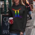Gemini Lgbt Zodiac Sign Lgbt Rainbow Pride Gay Gifts Women Hoodie Unique Gifts