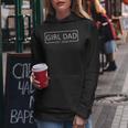 Girl Dad Est 2024 Girl Dad To Be New Daddy Father's Day Women Hoodie Unique Gifts