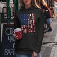 Gods Children Are Not For Sale Funny American Flag Quote Women Hoodie Unique Gifts