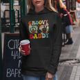 Groovy Daddy Retro Matching Family 60S 70S Dad Fathers Day Women Hoodie Personalized Gifts