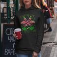 I Flocking Love Flamingo St Patricks Day Flamingo Paddys Women Hoodie Unique Gifts
