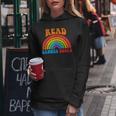 I Read Banned BooksRainbow Readers Reading Book Women Hoodie Unique Gifts