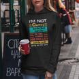 Im Not Clumsy Funny Sayings Sarcastic Men Women Boys Girls Women Hoodie Unique Gifts