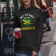 Jamaican Moms Jamaica Lovers My Story Began In Jamaica Pride Women Hoodie Funny Gifts