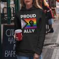 Junenth Proud Ally Lgbt Rainbow Gay Pride Flag Men Women Hoodie Unique Gifts