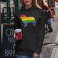Lgbtq Australian Shepherd Dog Rainbow Gay Lesbian Pride Women Hoodie Unique Gifts
