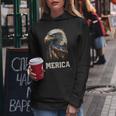 Merica Eagle Mullet 4Th Of July Men Women American Flag Usa Women Hoodie Unique Gifts