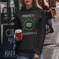 Merry Bookmas Christmas Jumper Avid Reader Ugly Sweater Book Women Hoodie Funny Gifts