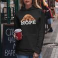 Nope Lazy Funny Dog Lover American Cocker Spaniel Mom Women Hoodie Unique Gifts