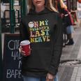 On My Husbands Last Nerve Groovy Wife Life On Back Funny Gifts For Wife Women Hoodie Unique Gifts