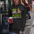 Plants And Dog Lover Gardener Funny Gardening And Dogs Lover Women Hoodie Funny Gifts