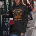 Pour Some Gravy On Me Button Up Groovy Thanksgiving Turkey Women Hoodie Unique Gifts