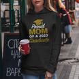 Proud Mom Of A 2023 Graduate High School College Women Hoodie Unique Gifts