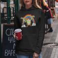 Rainbow Flag Nordic Gnome Lgbt Pride Month Garden Gnome Women Hoodie Unique Gifts