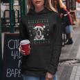 Saint Bernard Christmas Ugly Sweater Dog Lover Women Hoodie Funny Gifts