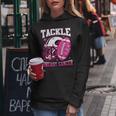 Tackle Breast Cancer Awareness 2023 Pink Ribbon Women Hoodie Unique Gifts