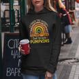 I Teach The Cutest 2Nd Grade Pumpkins Halloween Fall Teacher Halloween Women Hoodie Unique Gifts