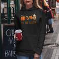 Tis The Season Autumn Football Pumpkin Leaves Funny Boy Girl Women Hoodie Personalized Gifts