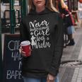 Never Underestimate A Girl With A Violin Cool Quote Women Hoodie Funny Gifts