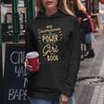Never Underestimate The Power Of A Girl With A Book Reader Women Hoodie Unique Gifts