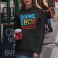 Video Game On 4Th Grade Gamer Back To School First Day Boys Women Hoodie Funny Gifts