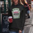 Vintage Relish Sweet Jesus Funny Christian Parody Women Hoodie Unique Gifts