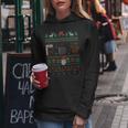 All I Want For Christmas Is Coffee Barista Ugly Sweater Women Hoodie Unique Gifts
