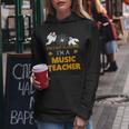 You Cant Scare Me Im A Music Teacher Halloween Music Teacher Funny Gifts Women Hoodie Unique Gifts