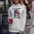 Gods Children Are Not For Sale Funny Quote Gods Children Women Hoodie Unique Gifts
