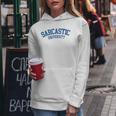 Sarcastic University - Funny College Student Sarcasm Women Hoodie Unique Gifts