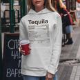 Tequila Nutrition Facts Thanksgiving Gift Drinking Costume Women Hoodie Unique Gifts