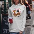 Turkey Trot Costume Turkey Running Fall Thanksgiving Women Hoodie Unique Gifts
