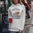 Never Underestimate An Old Lady Who Loves Reading December Women Hoodie Unique Gifts