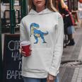 In A World Where You Can Be Anything Be Kind DinosaurRex Women Hoodie Unique Gifts
