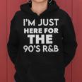90'S R&B Music For Girl Rnb Lover Rhythm And Blues Women Hoodie