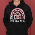 All Together Now Summer Reading 2023 Book Lover Rainbow Women Hoodie