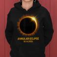 Annular Solar Eclipse 101423 America Annularity Celestial Women Hoodie