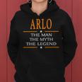 Arlo Name Gift Arlo The Man The Myth The Legend V2 Women Hoodie