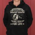 Asshole Dad And Smartass Daughter- Fathers Day Women Hoodie