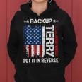 Back It Up Terry Put It In Reverse Funny 4Th Of July 1 Women Hoodie