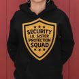 Big Brother Security Lil Sister Protection Squad Pregnancy Gifts For Sister Funny Gifts Women Hoodie