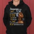 Birthday January Girl Capricorn Aquarius Zodiac Women Women Hoodie